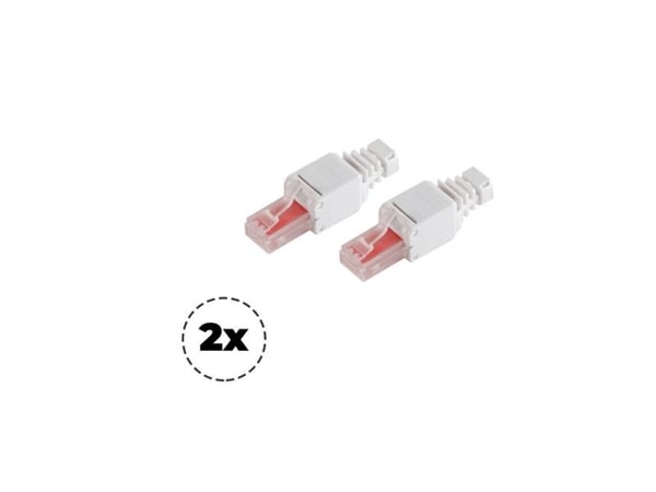 shiverpeaks ®-BASIC-S--cat. 6 Verktygslös RJ45-kontakt med böjskydd oskärmad--VE2 (BS75011-2)