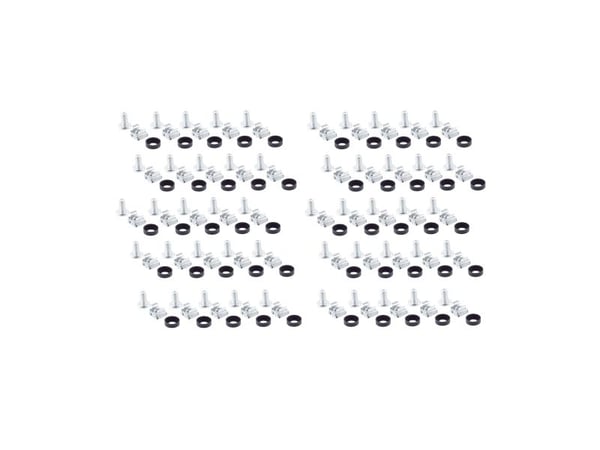 shiverpeaks BS08-01029, Bolts & nuts, Metall, Metall, Rund, M6, Sølv