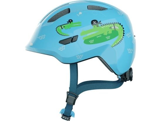 ABUS Smiley 3.0, Halvdekkende hjelm, Innformet, Hjelmvisir, Gloss