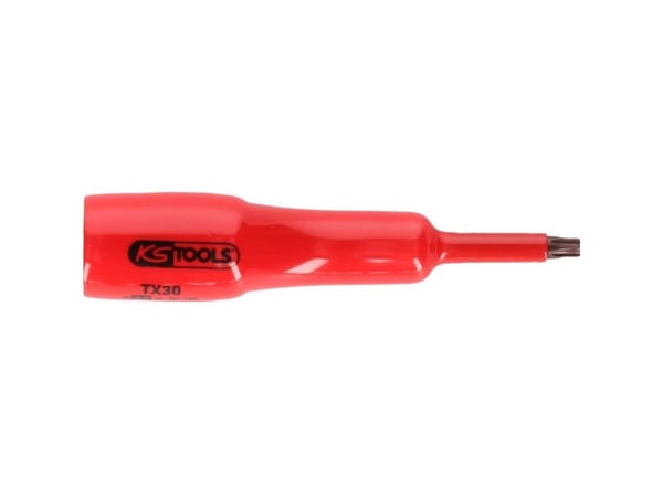 KS Tools 117.2444, Pistorasia, 1/2", 1 pää(t), Kromivanadiini-teräs, DIN 3120, ISO 1174, IEC 60900, 88 g