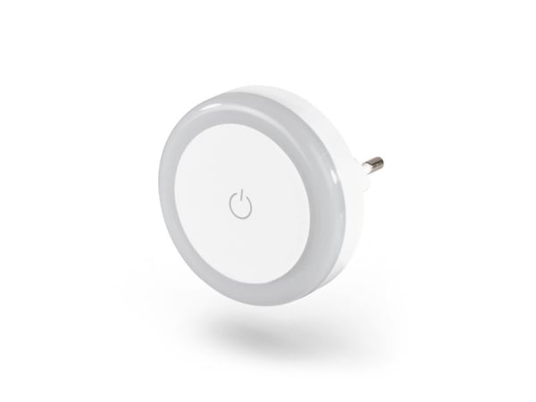 Hama Touch Switch, Pluggbart nattlys, Hvit, Gult, Baderom, Soverom, Barnerom, Gang, Berøringskontroll, 1 stykker