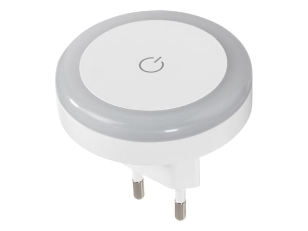 Hama Touch Switch, Pluggbart nattlys, Hvit, Gult, Baderom, Soverom, Barnerom, Gang, Berøringskontroll, 1 stykker