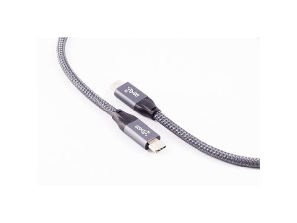 shiverpeaks BS13-47040, 3 m, USB C, USB C, USB 3.2 Gen 2 (3.1 Gen 2), 20 Gbit/sek, Grå