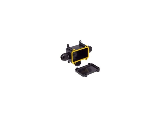 shiverpeaks BS08-01051, ABS, Plast, Sort, IP68, Skruer, 122 mm, 83 mm