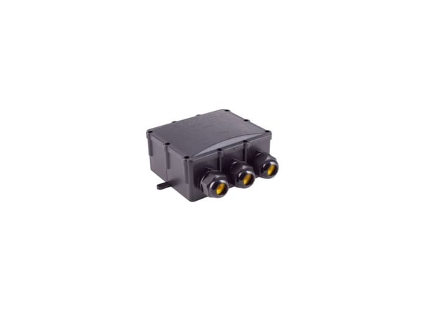 shiverpeaks BS08-01053, ABS, Muovi, Musta, IP68, Ruuvit, 155 mm, 153 mm