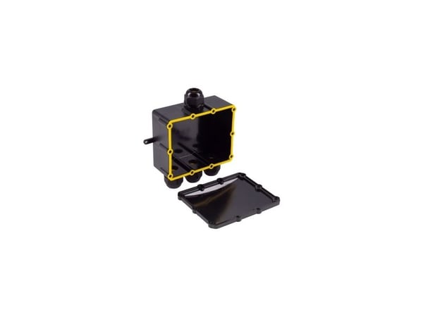 shiverpeaks BS08-01053, ABS, Plast, Sort, IP68, Skruer, 155 mm, 153 mm