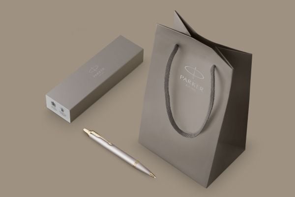 Parker 2172956, Klips, Uttrykkbar kulepenn med hengefeste, Gjenfyllbar, Blå, 1 stykker