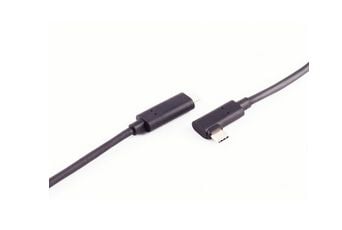 shiverpeaks ®-BASIC-S--USB-tilkoblingskabel, optisk USB-C-kabel, 3,2, 10 Gbps, PD, 90°, 7,0 m (BS30-42055)
