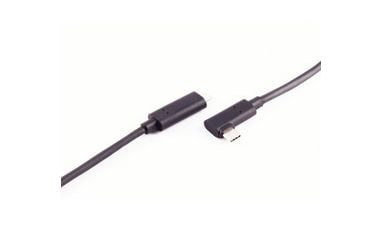 shiverpeaks ®-BASIC-S--USB-tilkoblingskabel, optisk USB-C-kabel, 3.2, 10Gbps, PD, 90°, 10.0m (BS30-42275)