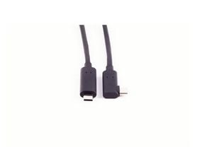 shiverpeaks ®-BASIC-S--USB-tilkoblingskabel, optisk USB-C-kabel, 3.2, 10Gbps, PD, 90°, 10.0m (BS30-42275)