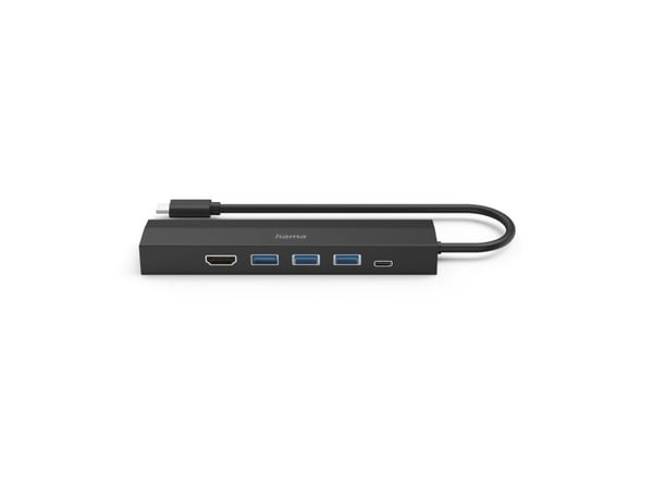 Hama Entry Line - Dockningsstation - USB-C 3.2 Gen 1 - HDMI - 1GbE