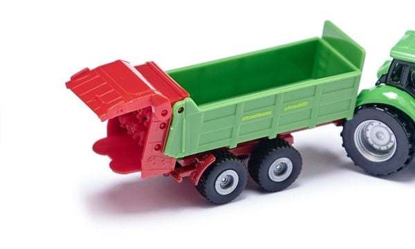 Siku 1673, Traktor, 3 år, Metall, Plast, Sort, Grønn, Rød