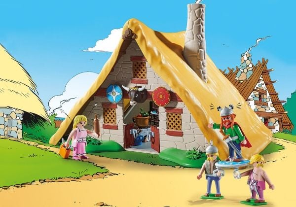Playmobil Asterix 70932, Asterix: Hut of Vitalstatistix, 5 år, Flerfarget, Plast