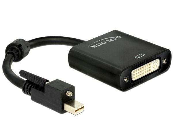 Delock - Videoadapteri - Mini DisplayPort han til DVI-I hun - 25 cm - lajittelu