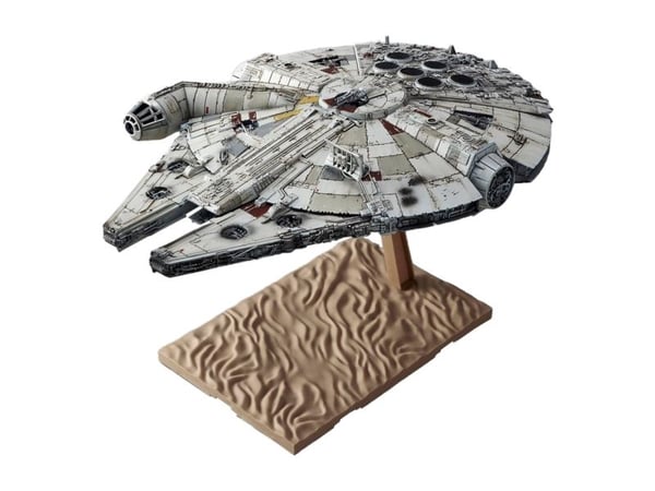 Revell Bandai Millennium Falcon, Spaceship model, Monteringssett, 1:144, Millennium Falcon, Alle kjønn, 196 stykker