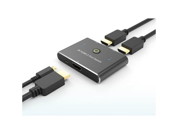 ROLINE 14.01.3592, HDMI, Micro USB Type-B, Svart, 60 Hz, 7680 x 4320, 7680 x 4320 piksler