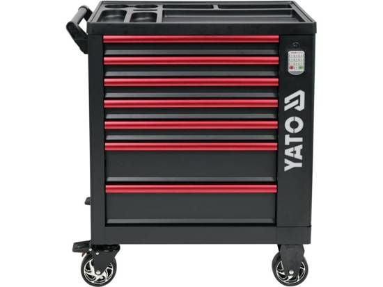 YATO SERVICESKAP 7 SKUFFER LED-LOGO