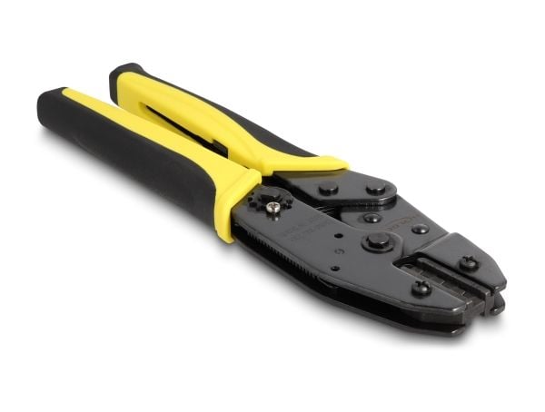 Delock - Krampeverktøy - for DL4 plug 2.5 - 6 mm² - gul