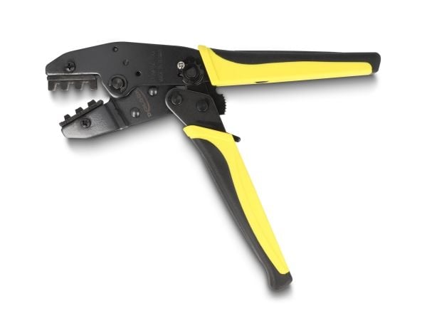 Delock - Krampeverktøy - for DL4 plug 2.5 - 6 mm² - gul