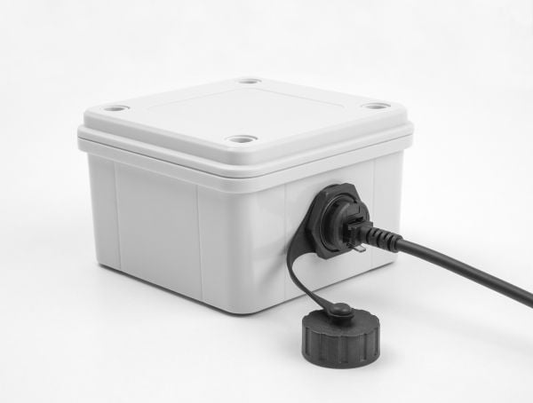 Delock - Nettverkkopler - RJ-12 (hunn) til RJ-12 (hunn) vernehette - svart