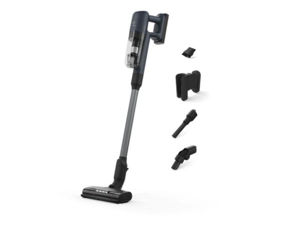 Electrolux EP71UB14DB, Støvsuger med stang, Uten pose, Blå, 0,3 l, 11,5 l/s, Rektangulær