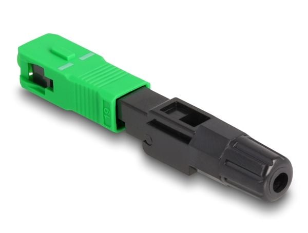 Delock fiberoptisk snabbkoppling SC simplex plug APC fältmonterbar