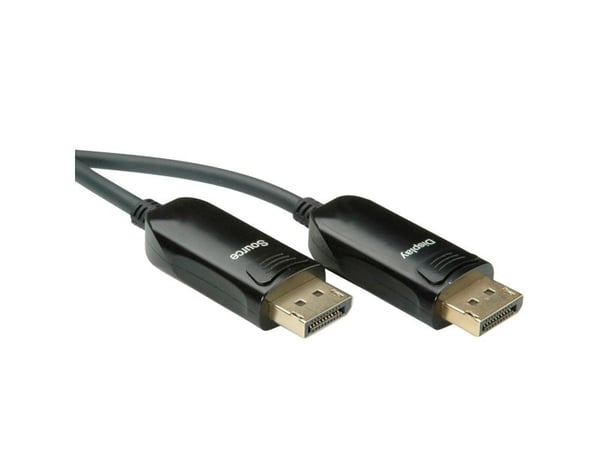 ROLINE 14.01.3491, 15 m, DisplayPort, DisplayPort, Hankjønn, Hankjønn, 7680 x 4320 piksler