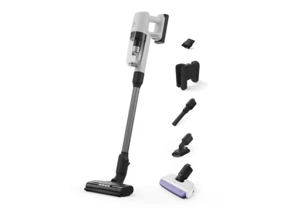 Electrolux EP71HB14UV, Støvsuger med stang, Uten pose, Krem, 0,3 l, 11,5 l/s, Rektangulær