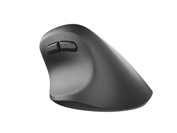NATEC CRAKE 2, Høyre hendt, Vertikalt design, Optisk, Bluetooth, 2400 DPI, Sort