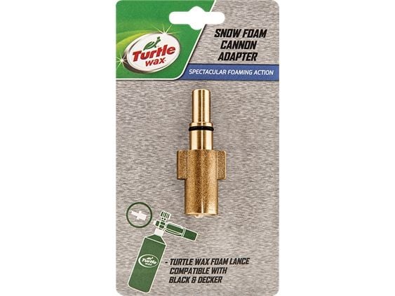 Turtle Wax Foam -suutinsovitin - Black&Decker-painepesuriin