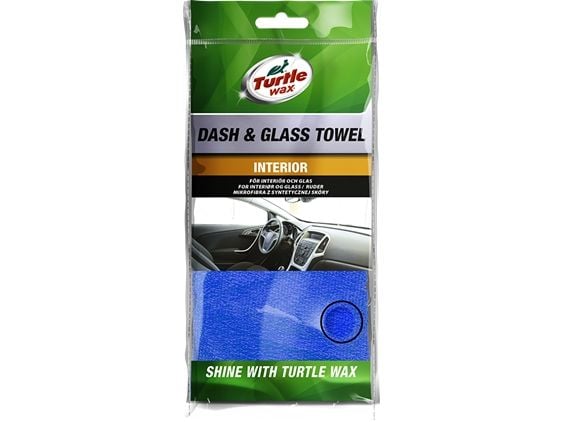 Turtle Wax Dash & Glass klud 40x40 cm - Blå