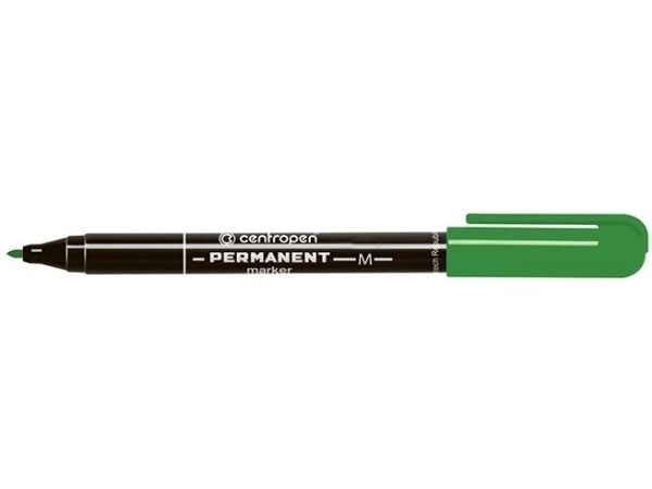 Pysyvä tussi Centropen 2846, 1 mm, vihreä