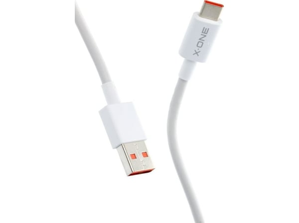 X-One USB-A - USB-C USB-kabel hvit (5903396159381)