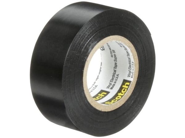 3M SCOTCH 33+, 1 styck, Svart, 600 V, 6 m, 0,178 mm