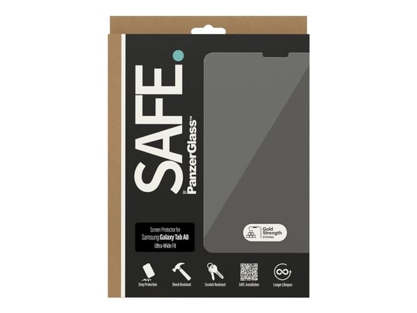 SAFE. by PanzerGlass - Skjermbeskyttelse for nettbrett - glass - for Samsung Galaxy Tab S8