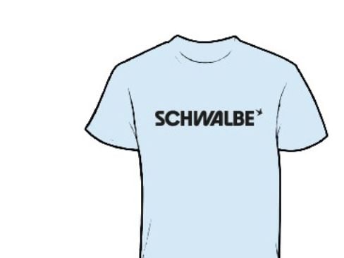 SCHWALBE Schwalbe T-paita Sky Blue M Miehet