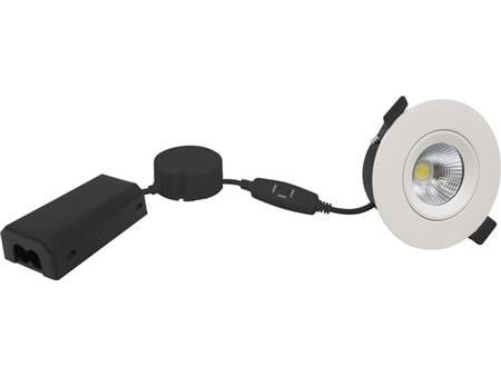 NORDTRONIC Velia ECO - 6 kpl, matta valkoinen, CCT-kytkentä