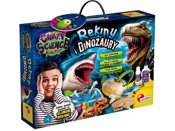 Pedagogisk Lisciani Crazy Science - Haier og dinosaurer
