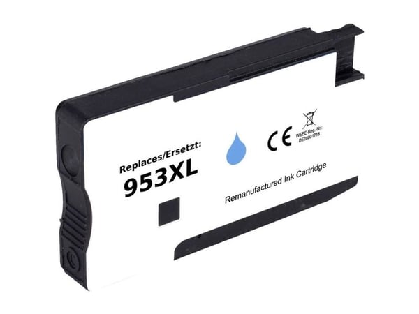 Renkforce RF-5655878, Høyt (XL) utbytte, Cyan, 1 stykker, 1450 sider, Enkeltpakke