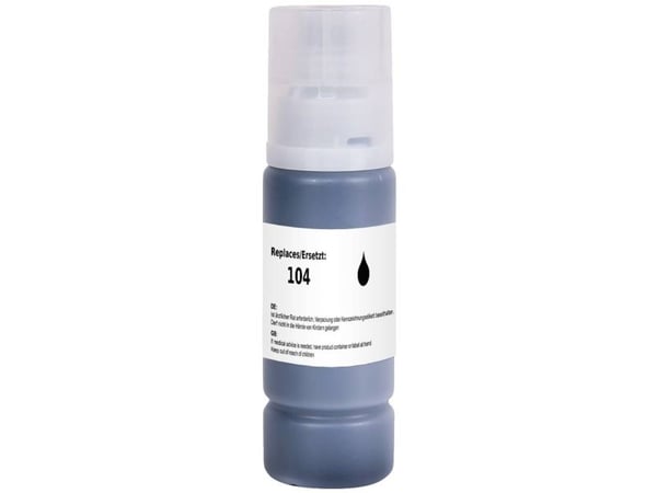 Renkforce RF-5718862, Kompatibel, Sort, Epson, Epson 104, T00P1, EcoTank ET-1810, EcoTank ET-2710, EcoTank ET-2711, EcoTank ET-2712, EcoTank..., 45...