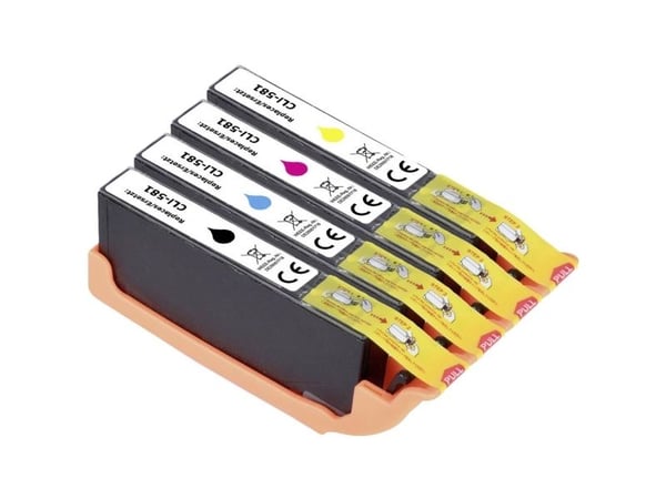 Renkforce RF-5718880, Sort, Cyan, Fiolblå, Gult, 4 stykker, 750 sider, 259 sider, Kombinasjonspakke
