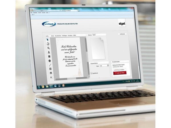 SIGEL Julbrevpapper DIN A4 90 g/m²