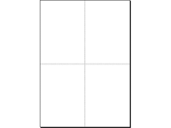 Sigel LP711 - Hvit - A6 (105 x 148 mm) - 185 g/m² - 80 kort (20 ark x 4) postkortpapir