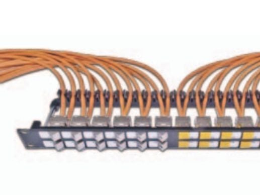 Wirewin høykvalitets 24-ports Keystone Module Empty Panel, 19", svart, skjermet Keystone System (WKS PANEL 24 BLACK)