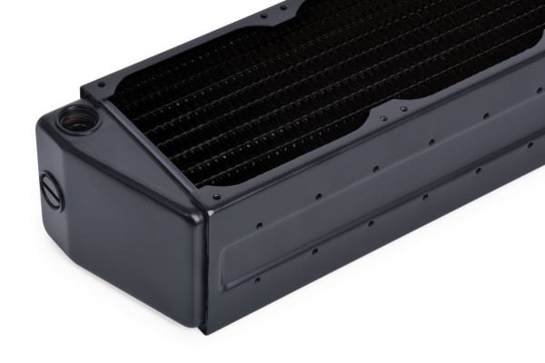 Alphacool 14374, Jäähdytin, Kupari, Terästä, Musta, 1/4", 60 °C, 8 cm