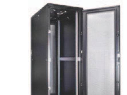Triotronik CAB PERF, 42U, 2000 kg, Svart, Stål, CE, 48,3 cm (19") Triotronik CAB PERF, 42U, 2000 kg, Svart, Stål, CE, 48,3 cm (19")