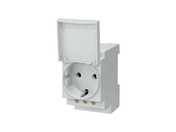 Siemens 5TE6801, Tyyppi F, Harmaa, Termoplastinen, IP20, 230 V, 16 A