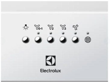 Electrolux LFG719W inbyggd köksfläkt vit, 580 m³/h