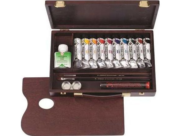 Rembrandt Acrylic Colour Box Traditional