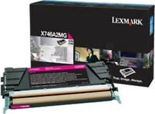 Lexmark X746A3 M, 7000 sivua, Magenta, 1 kpl